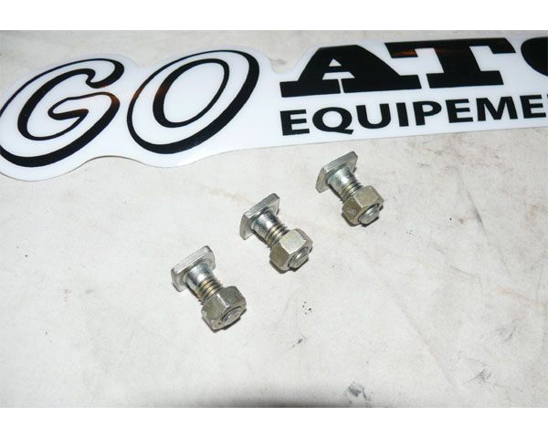bolt + nut front brake</br>oem new</br>ATC HONDA 250R 1981-82