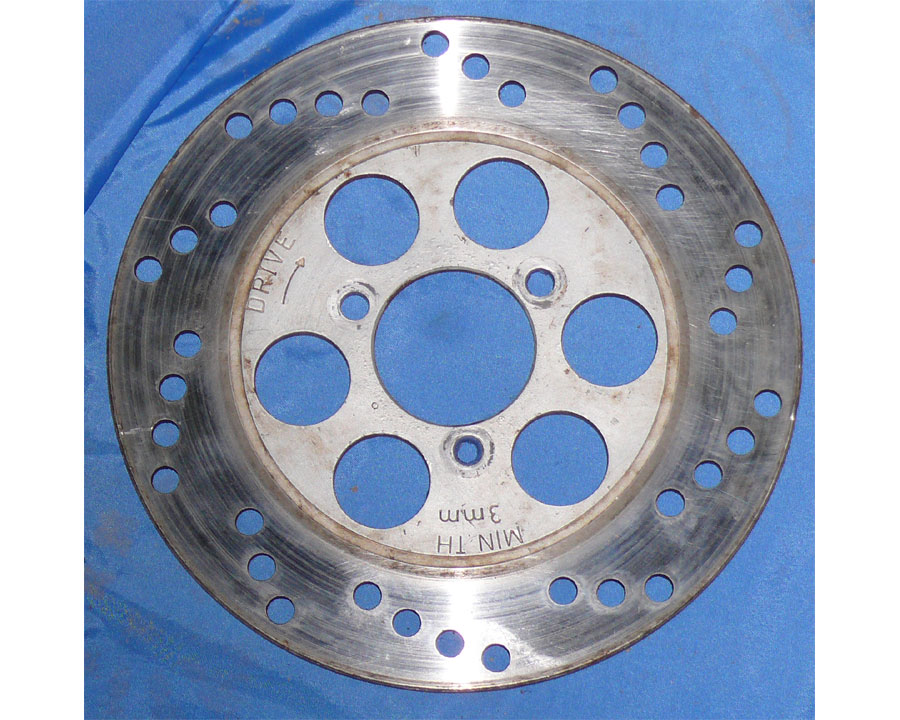 Rear brake disc</br>Used</br>ATC  200X 83-85 250R 83-84