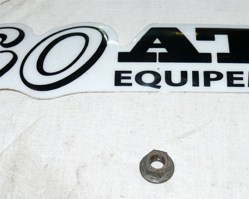 Nut rear hub</br>Used</br>ATC HONDA 185-200