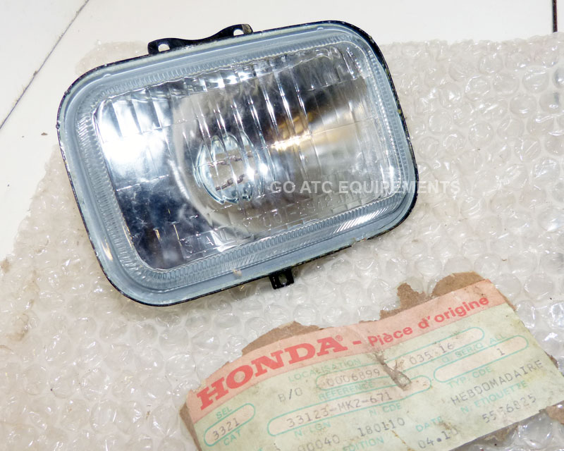 optique de phare </br> OEM neuf </br> HONDA XR250R XR200R XR350R XR400R XR500R XR600R