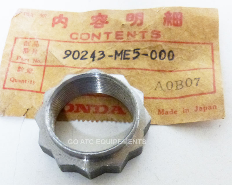 nut lock </br> OEM New </br>HONDA 250ES 200ES 250SX TRX