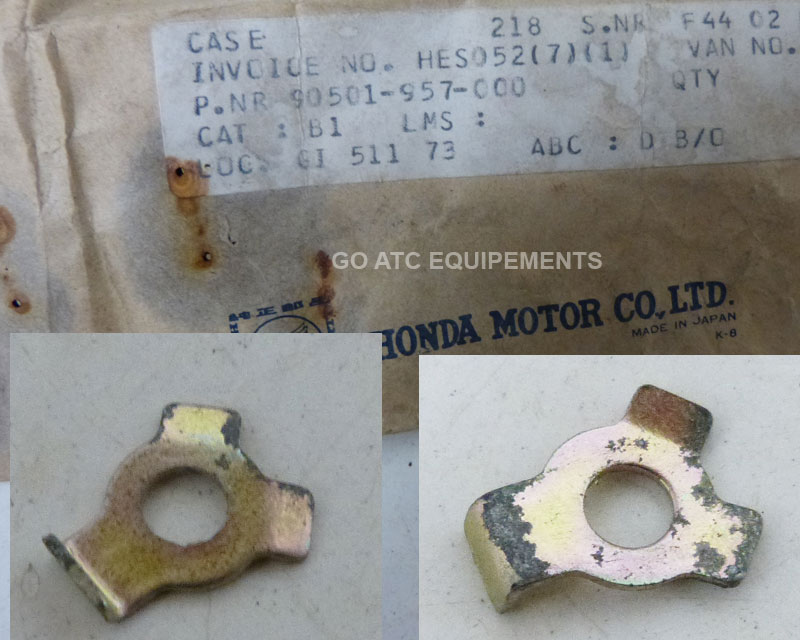 rondelle verrouillage </br>OEM neuf </br>HONDA ATC 70 110 125M 185 200 250