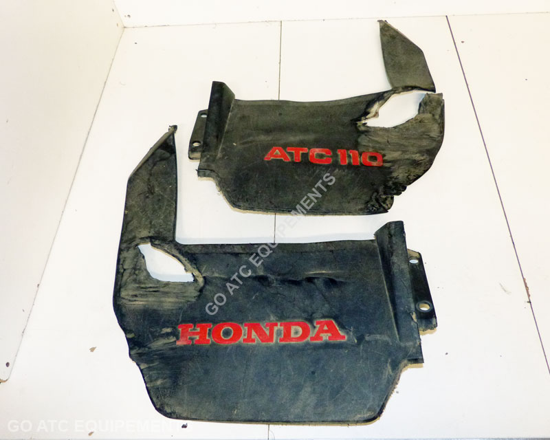 bavette arrière la paire</BR> occasion </br>ATC HONDA 110 1983-85