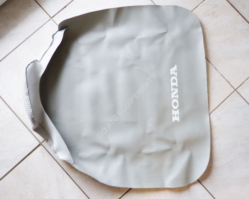Housse de selle gris clair </br>ATC HONDA 250ES