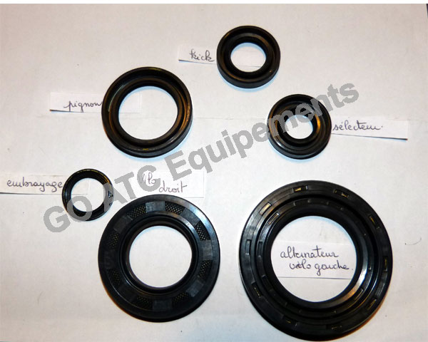 kit joint d'huile moteur</br>ATC HONDA 250R 1981-84