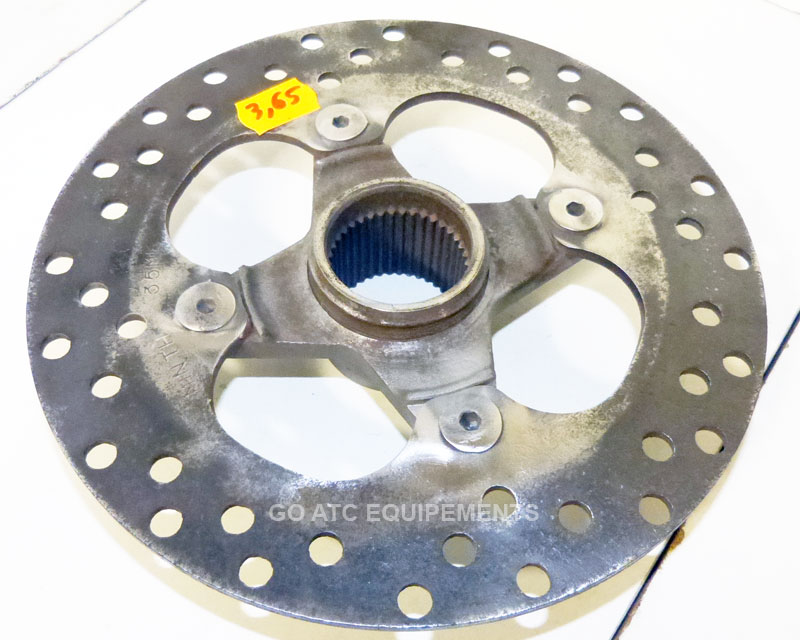 holder disc plate + disc </br>- used -</br> KXT250 Tecate3 1986