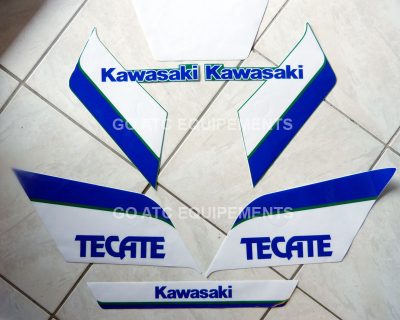 STICKERS </br>ATC KAWASAKI KXT 250 Tecate 87